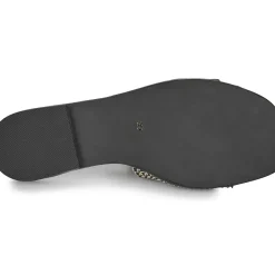 Exé Shoes - 556-ORO-RAFFIA-BLACK