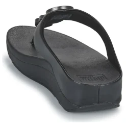FitFlop - HALO METALLIC-TRIM TOE-POST SANDALS
