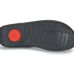 FitFlop - HALO METALLIC-TRIM TOE-POST SANDALS