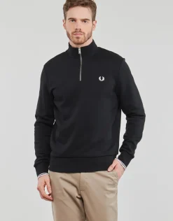 Fred Perry - HALF ZIP SWEATSHIRT