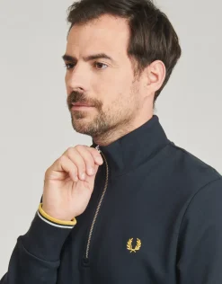 Fred Perry - HALF ZIP SWEATSHIRT