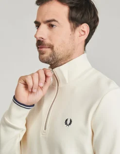 Fred Perry - HALF ZIP SWEATSHIRT
