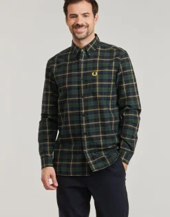 Fred Perry - OXFORD TARTAN SHIRT