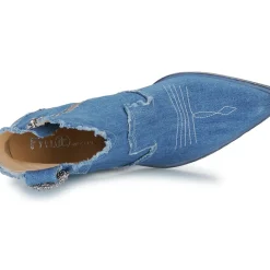 Fru.it - 8575-944-CUOIO-GREZZO-JEANS-LAVATO