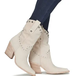Fru.it - 8570-944-CUOIO-GREZZO-VELOUR-AVORIO