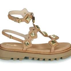 Fru.it - 9169-100-HELGA-TAUPE-TEXANO-LEGNO