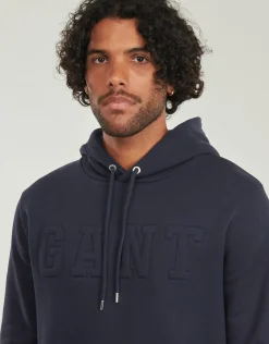 Gant - EMBOSSED SWEAT HOODIE