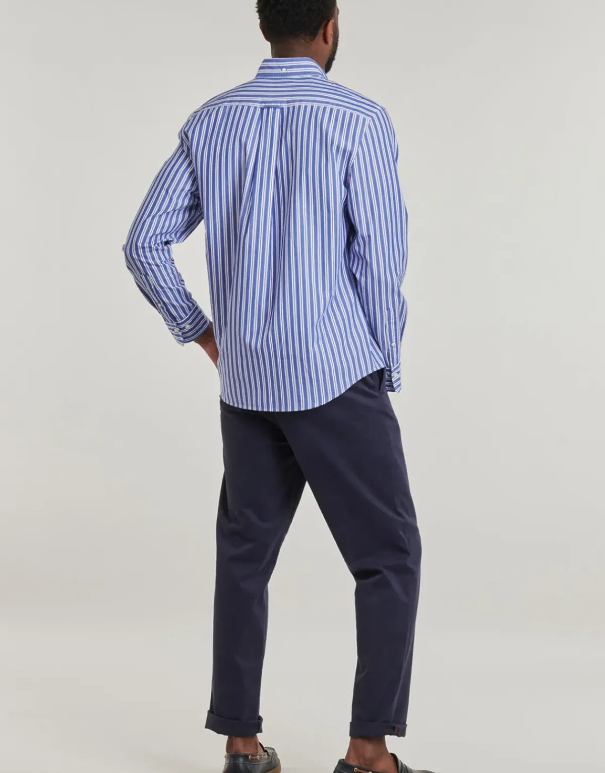 Gant - REG CLASSIC POPLIN STRIPE SHIRT