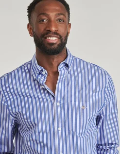 Gant - REG CLASSIC POPLIN STRIPE SHIRT