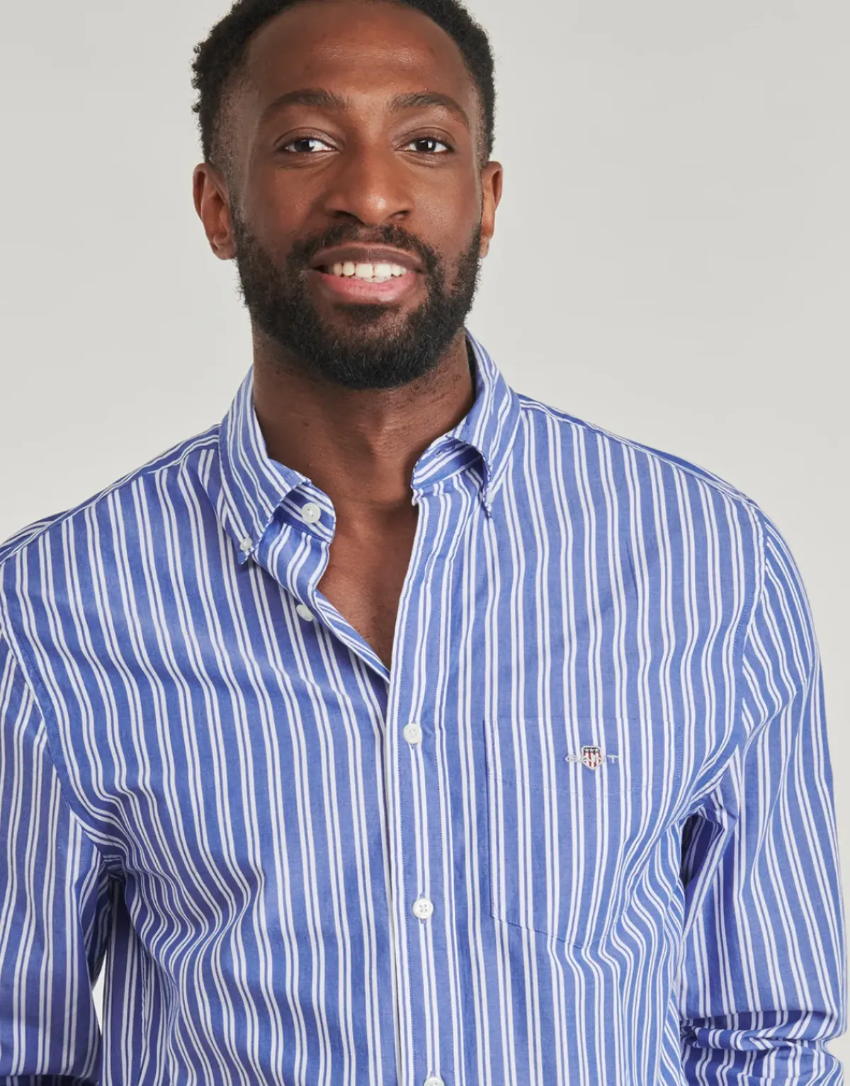 Gant - REG CLASSIC POPLIN STRIPE SHIRT