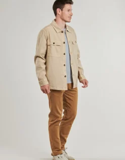 Gant - REG COT/LINEN OVERSHIRT
