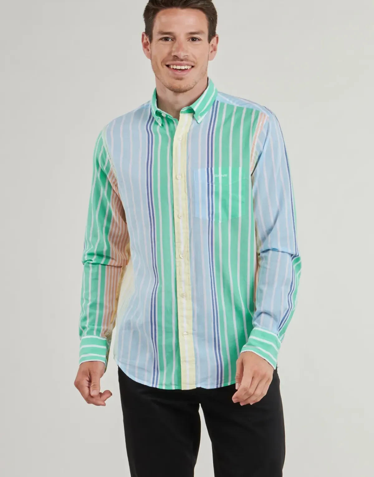 Gant - REG VOILE MULTI STRIPE SHIRT