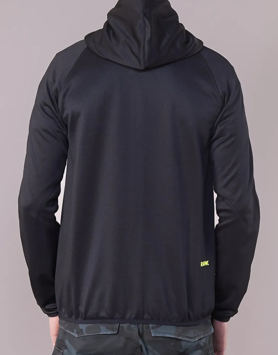 G-Star Raw - STRETT SLIM HOODED ZIP THRU SW L/S