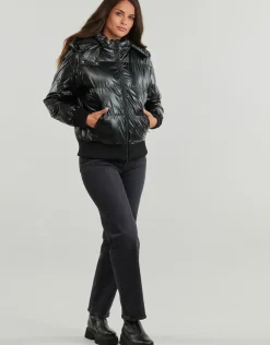 Guess - BICE METALLIC HOODIE PUFFER