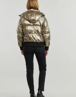 Guess - BICE METALLIC HOODIE PUFFER