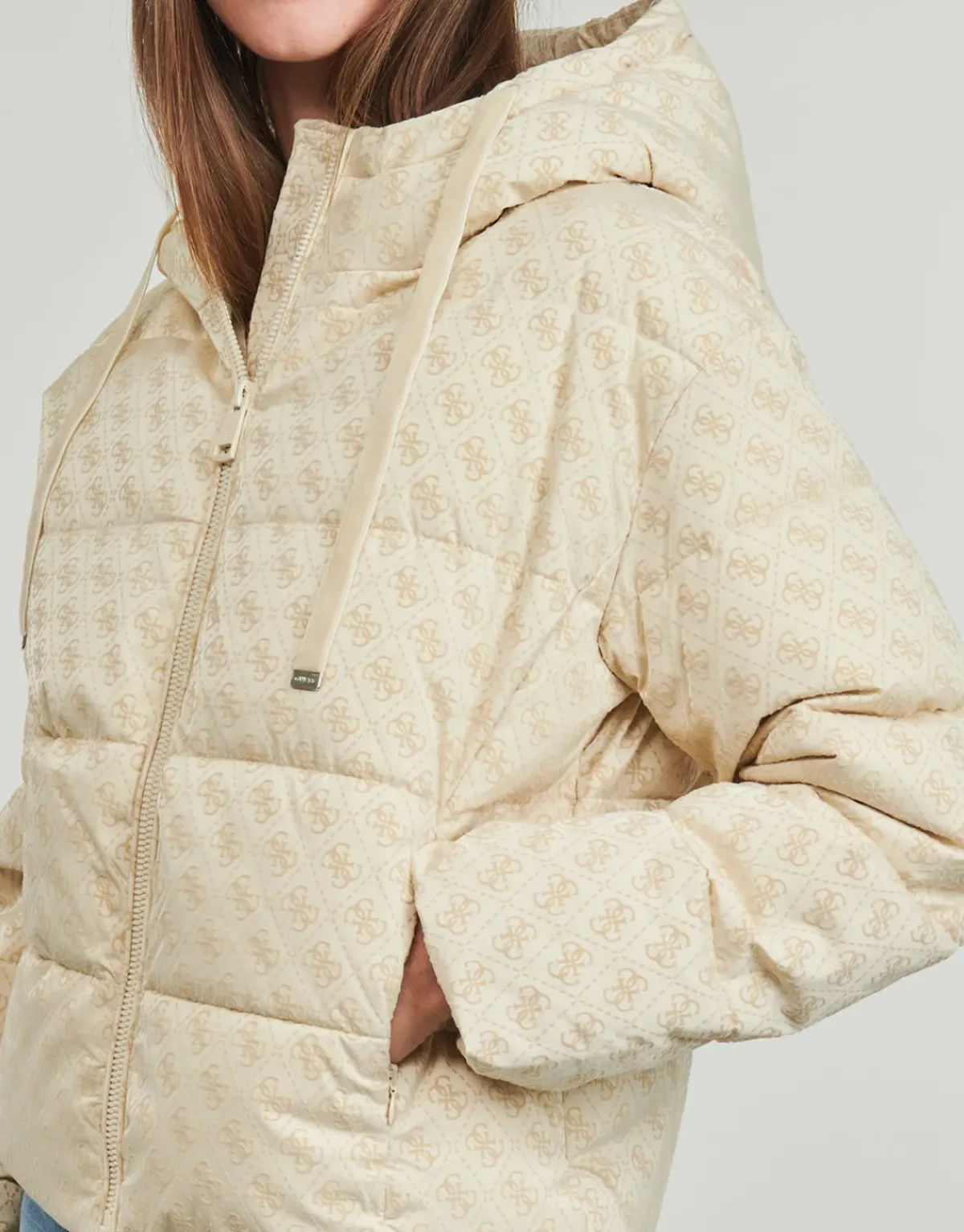 Guess - DAISY PUFFER LOGO FLOCK