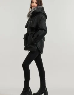 Guess - ELLY LOGO JACQUARD PARKA