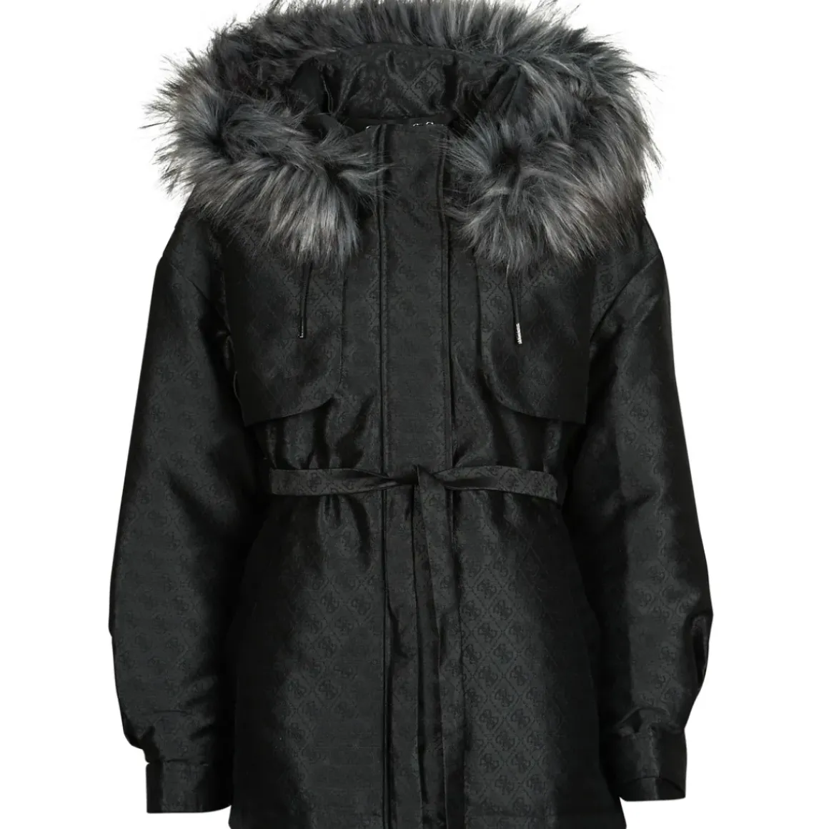 Guess - ELLY LOGO JACQUARD PARKA