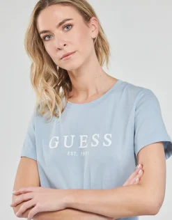 Guess - ES SS GUESS 1981 ROLL CUFF TEE