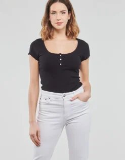 Guess - ES SS KARLEE JEWEL BTN HENLEY