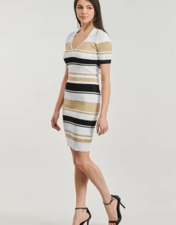 Guess - EVIE STRIPED POLO DRESS