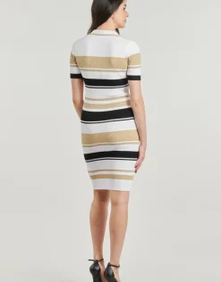 Guess - EVIE STRIPED POLO DRESS
