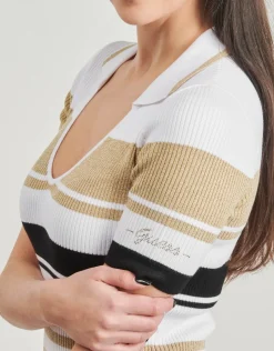 Guess - EVIE STRIPED POLO DRESS