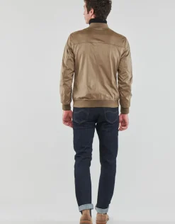 Guess - FAUX SUEDE HOODED BOMBER