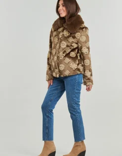 Guess - KARINE FUR LOGO JKT