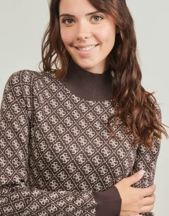Guess - LISE 4G LS BELTED DRESS SWTR