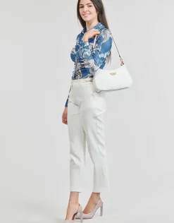 Guess - LS SHIRRED SNAP MILANA TOP