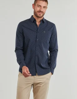 Guess - LS SUNSET MELANGE SHIRT