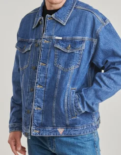 Guess - MENS OVERSIZE TRUCKER JACKE
