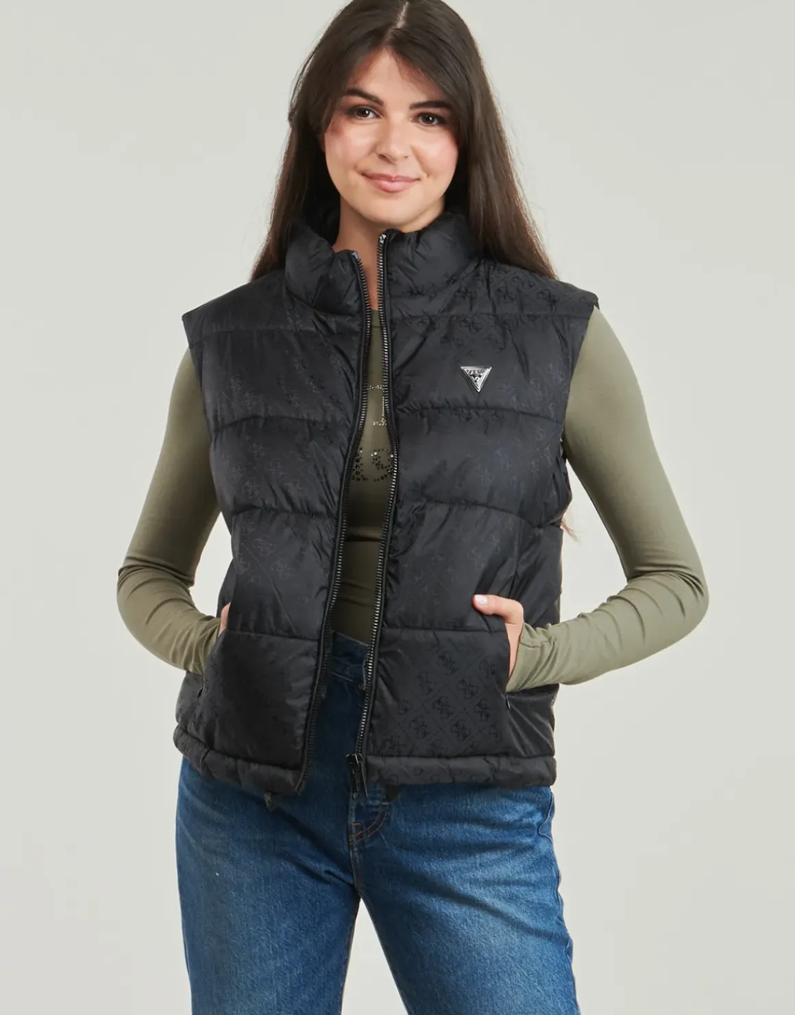 Guess - NEW 4G LOGO PADDED VEST