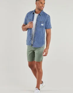 Guess - REGULAR SS DENIM SHIRT