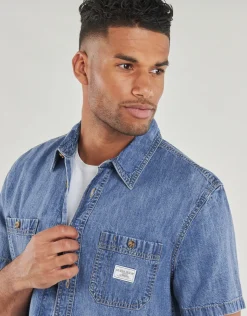 Guess - REGULAR SS DENIM SHIRT