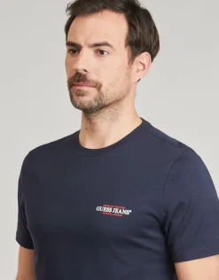 Guess - SS CN SLIM AMERICAN TR TEE