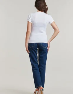 Guess - SS CN SNAP EMBRO SLIM TOP