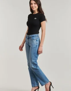 Guess - SS CN SNAP EMBRO SLIM TOP
