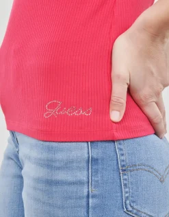 Guess - SS KARLEE JEWEL BTN HENLEY