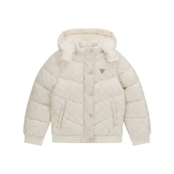 Guess - HOODED LS PADDED PUFFER