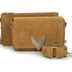 Ikks - 111 WESTERN COL CAMEL DECOUPE SUEDE