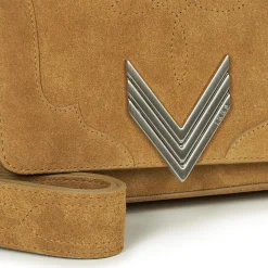 Ikks - 111 WESTERN COL CAMEL DECOUPE SUEDE
