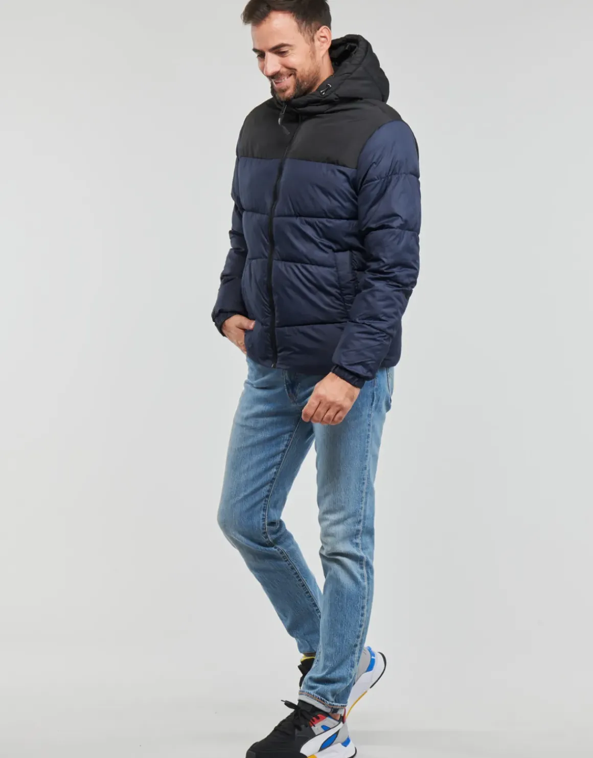 Jack & Jones - JJCHILI PUFFER HOOD