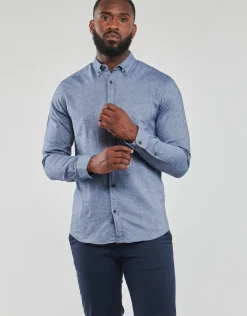 Jack & Jones - JJECLASSIC MELANGE SHIRT LS SN