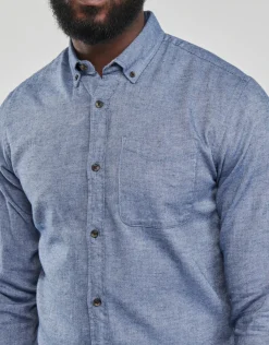 Jack & Jones - JJECLASSIC MELANGE SHIRT LS SN