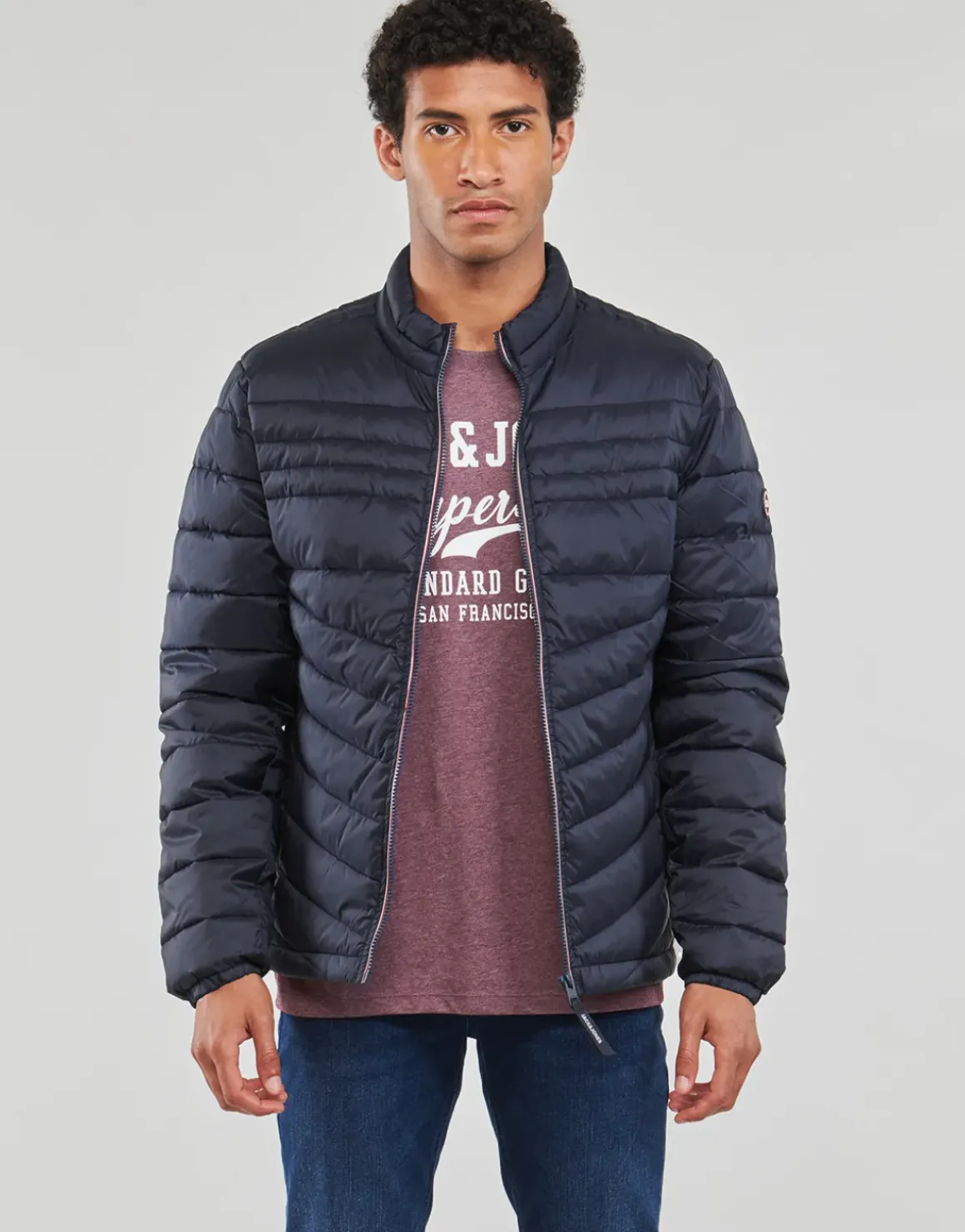 Jack & Jones - JJEFLY PUFFER COLLAR