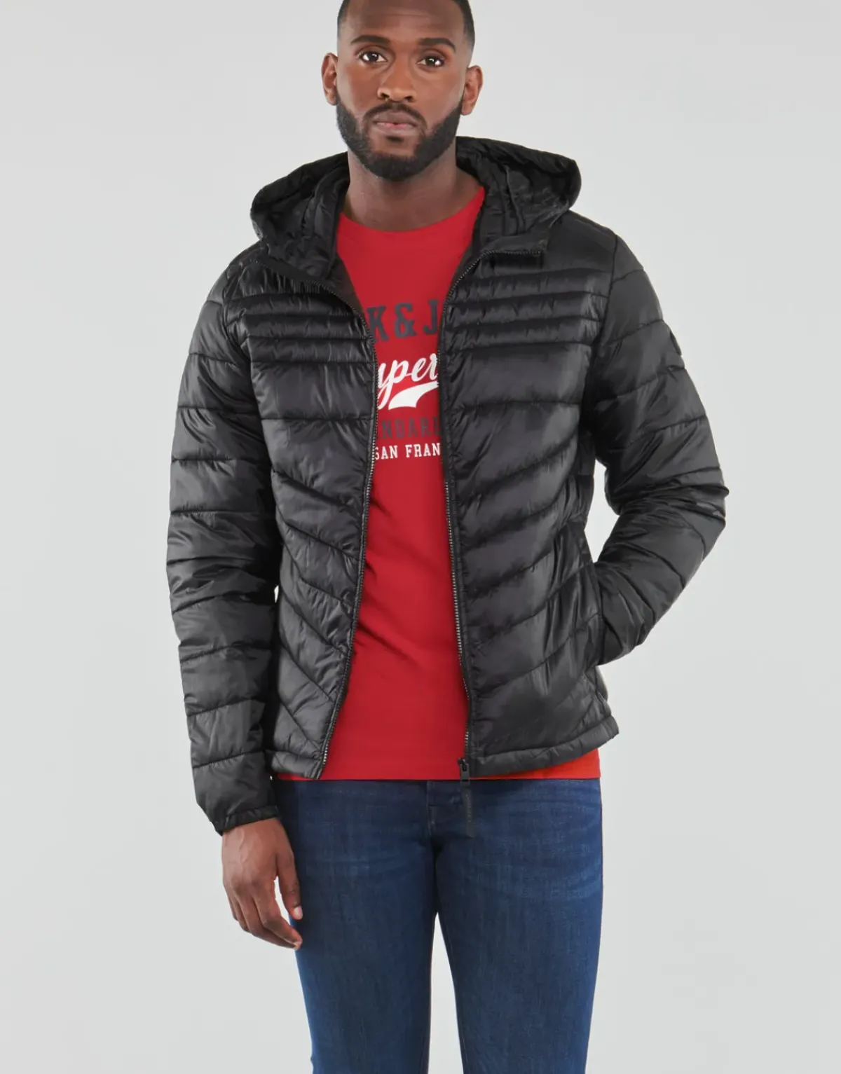 Jack & Jones - JJEHERO PUFFER HOOD