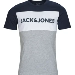 Jack & Jones - JJELOGO BLOCKING TEE