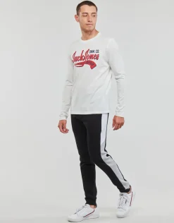 Jack & Jones - JJELOGO TEE LS O-NECK 2 COL AW23 SN